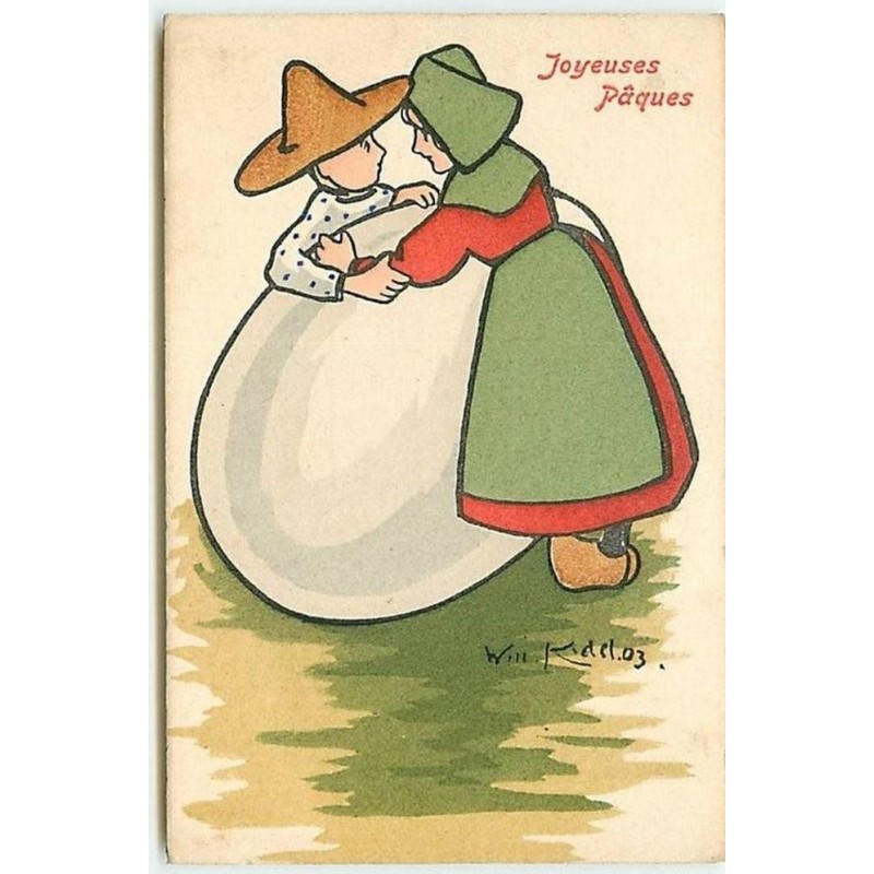 n°9325 - MM Vienne  M Munk - n°146 - Joyeuses Pâques - Couple