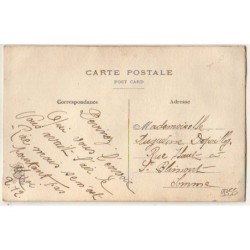 n°9355 - Carte Brodée - Sainte Catherine - Pensée