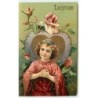 n°12488 - Carte Fantaisie - Liefde - Fillette devant un Coeur
