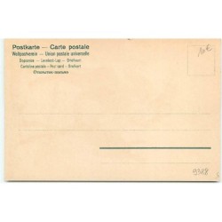 n°9388 - Carte Fantaisie - Fröhliche Weihnachten - Ange sur une ane