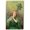 n°12489 - Carte Fantaisie - Hoop - Fillette devant une Ancre