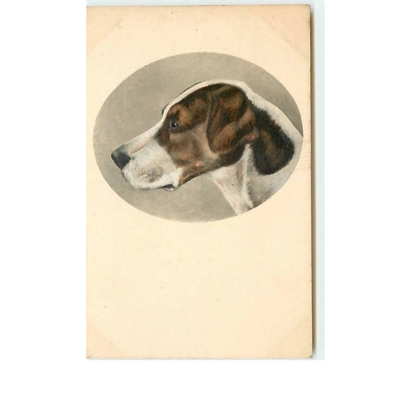 n°9422 - M.M. Vienne n°192 - Portrait d'un chien dans un médaillon