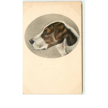 n°9422 - M.M. Vienne n°192 - Portrait d'un chien dans un médaillon