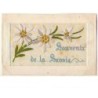 n°9454 - Carte Brodée - Souvenir de la Savoie - Edelweiss