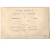 n°9458 - Carte Brodée avec rabat - Fleur Rouge