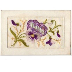 n°9503 - Carte Brodée -...