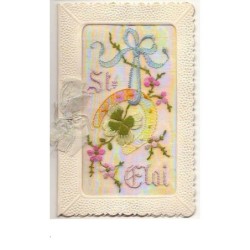 n°9553 - Carte Brodée - St...