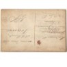 n°9554 - Carte Brodée - Sainte Catherine - Pensées