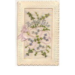 n°9556 - Carte Brodée -...