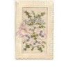 n°9556 - Carte Brodée - Bonne Fête - Trèfle à 4 Feuilles