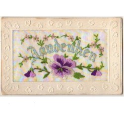 n°9558 - Carte Brodée -...