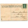 n°9592 - Carte Fantaisie Gaufrée - Bonne et Heureuse Année 1908 - Train