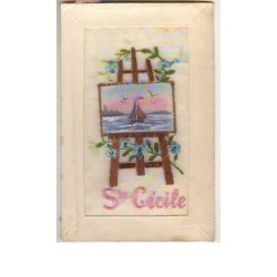 n°9602 - Carte Brodée -...