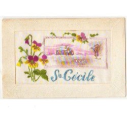 n°9603 - Carte Brodée -...