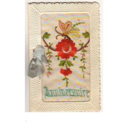 n°9605 - Carte Brodée -...