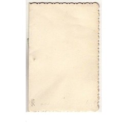n°9605 - Carte Brodée - Anniversaire - Fleur Rouge - Papillon