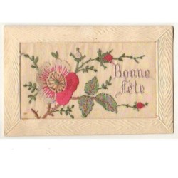 n°9607 - Carte Brodée -...