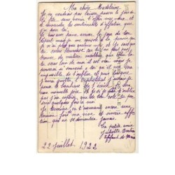 n°9608 - Carte Brodée - Bonne Fête - Fleurs couleur pastel