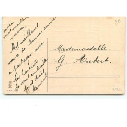 n°9632 - Carte Fantaisie - Bonne et heureuse Année - Jeune hollandais assis les mains dans les poches