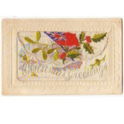 n°9656 - Carte Brodée avec...