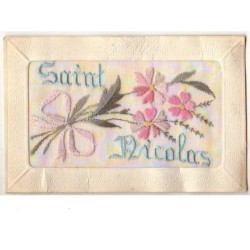 n°9658 - Carte Brodée -...