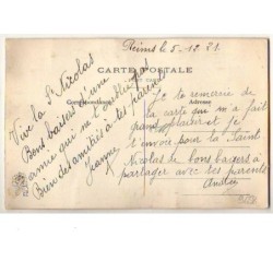 n°9658 - Carte Brodée - Bonne Année - Saint Nicolas