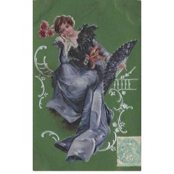 Fantaisie - Carte Gaufrée -...
