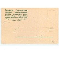 n°9691 - Carte Fantaisie Gaufrée - Joyeux Noël - Têtes d'anges