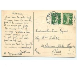 n°9692 - Carte Fantaisie Gaufrée - Joyeux Noël - Ange Gardien