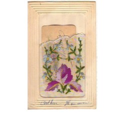 n°9701 - Carte Brodée -...