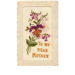 n°9706 - Carte Brodée - To...