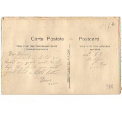 n°9708 - Carte Brodée avec rabat - My thoughts are with you - Panier rempli de Pensées