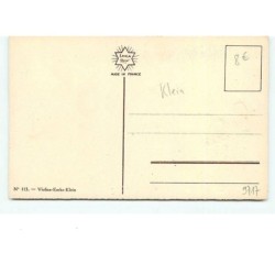 n°9717 - C. Klein - Bonne Année - Panier rempli de fleurs