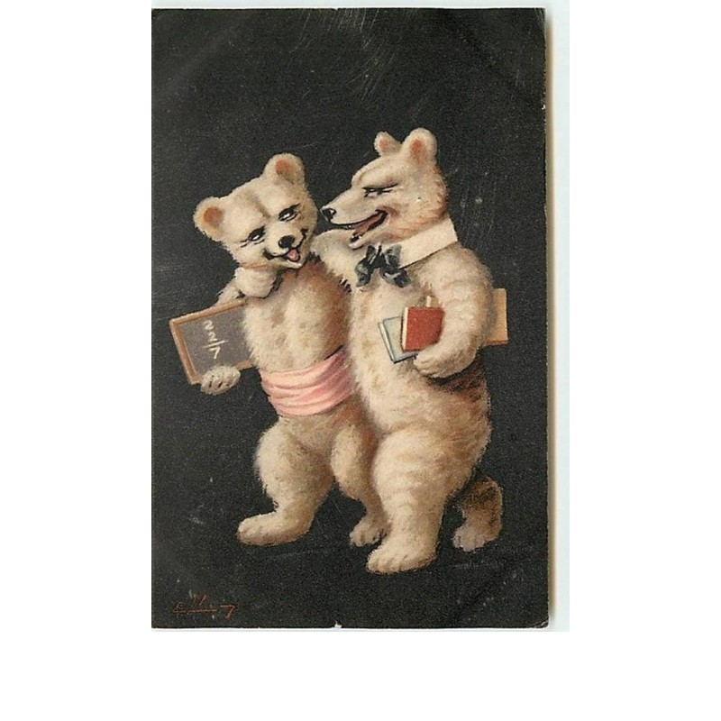 n°9720 - Ellam - Couple d'ours blancs