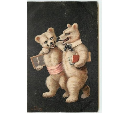 n°9720 - Ellam - Couple d'ours blancs