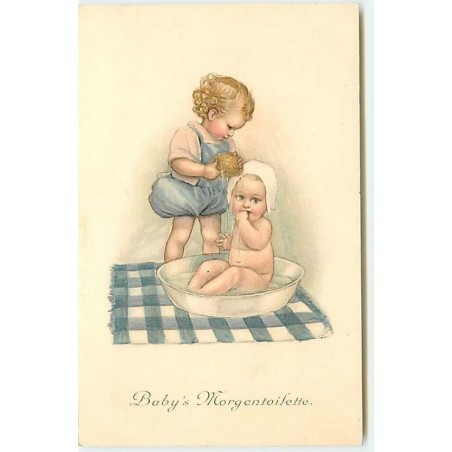 n°12511 - MM Vienne n°728 - Baby's Morgentoilette