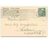 n°9795- Carte Fantaisie - Ange assis sur la Lune