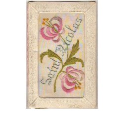 n°9804 - Carte Brodée -...