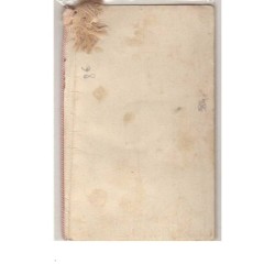 n°9804 - Carte Brodée - Saint Nicolas - Fleurs roses