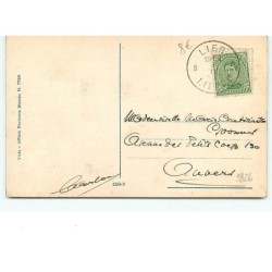 n°9826 - Carte Fantaisie - Bonnes Pâques - Fillette cassant des oeufs