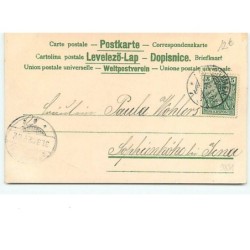 n°9831 - Carte Fantaisie - Fröhliche Ostern - Ange avec une Harpe