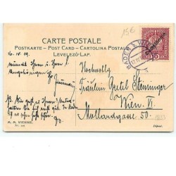 n°9833 - Carte Fantaisie - Herzliche Ostergrüsse - MM Vienne n°219 - Enfant sur un Lapin