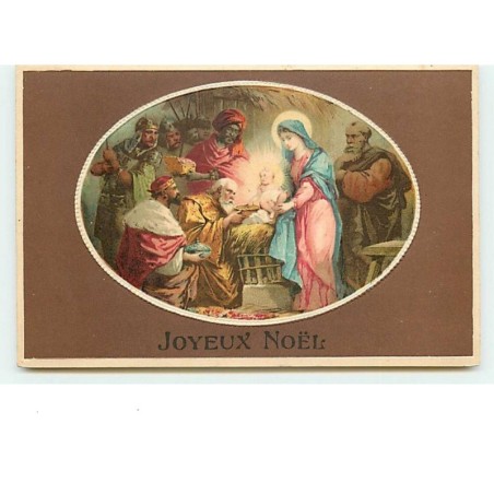 n°9842 - Carte Fantaisie - Joyeux Noël - Nativité