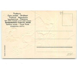n°12515 - Carte Gaufrée - Bonne et Heureuse Année - Enfants dans un bateau