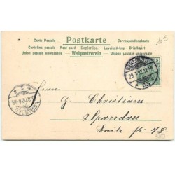 n°9869 - Carte Fantaisie - Fröhliche Ostern - Angelots et oeuf
