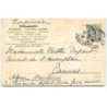 n°9879 - Carte Fantaisie Gaufrée - Joyeuses Pâques - Poussins et encrier