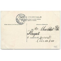 n°9886 - Carte Fantaisie - Heureuses Pâques - Poussins jouant au cerceau