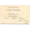 n°9887 - Carte Fantaisie - Pâques - Fillette tirant un filet avec de oeufs