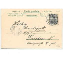 n°9980 - Carte Fantaisie - Fröhliche Weihnachten - Enfants et luge