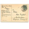 n°12536 - Carte Gaufrée - Fröhliche Ostern - Ange faisant sonner une cloche